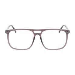 Armação de Óculos de Grau Dii Collection, modelo 5506, cor Chumbo com Preto, tamanho 56