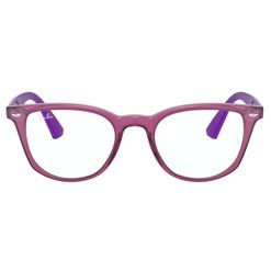 Armação de Óculos de Grau Rayban Junior, modelo RY1601, cor Roxo e Fúcsia, tamanho 48
