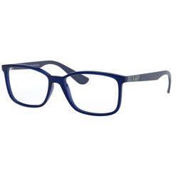 Armação de Óculos de Grau Rayban Junior, modelo RY1589L, cor Azul Marinho, tamanho 50