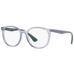 Armação de Óculos de Grau Rayban Junior, modelo RY1597L, cor Azul, tamanho 48