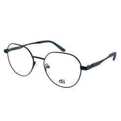 Armação de Óculos de Grau Dii Collection, modelo 2 4368, cor Azul, tamanho 52