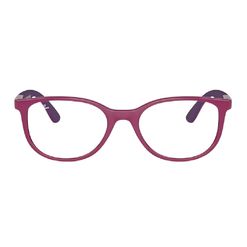 Armação de Óculos de Grau Rayban Junior, modelo RY1622, cor Fúcsia, tamanho 48