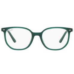Armacao de Oculos de Grau Ray Ban, modelo RY9097V, cor Verde Opalino, tamanho 44