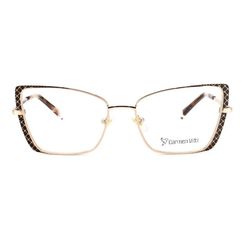 Armação de Óculos de Grau Carmen Vitti, modelo CV0256, cor C3, tamanho 55