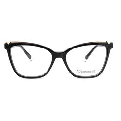 Armação de Óculos de Grau Carmen Vitti, modelo CV0255, cor C1, tamanho 54