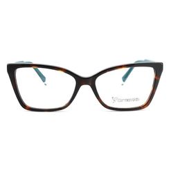Armação de Óculos de Grau Carmen Vitti, modelo CV0272, cor C2, tamanho 54