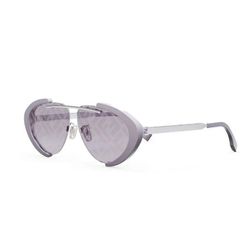 Óculos de sol Fendi, modelo FE40042U, cor 01C, tamanho 59
