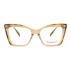 Armação de Óculos de Grau Carmen Vitti, modelo CV0218, cor C2, tamanho 54