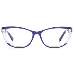 Armação de Óculos de Grau Pierre Cardin, modelo P.C. 8505, cor RY8, tamanho 53