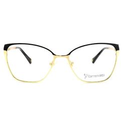 Armação de Óculos de Grau Carmen Vitti, modelo CV0225, cor C1, tamanho 56