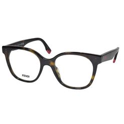Armação de Óculos de Grau Fendi, modelo FE50023I, cor 001, tamanho 51