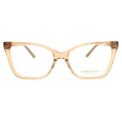 Armação de Óculos de Grau Sabrina Sato, modelo SS750, cor C3, tamanho 54