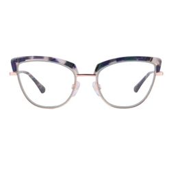 Armação de Óculos de Grau Anima, Modelo SOU GRACIOSA, cor 04E, tamanho 53