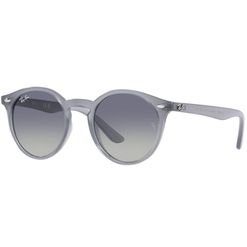 Óculos de sol Rayban Junior, modelo RJ9064S, cor Azul Opalino, tamanho 44