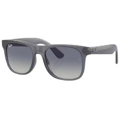 Óculos de Sol Infantil Rayban Junior Quadrado Justin Kids RJ9069S cor Azul