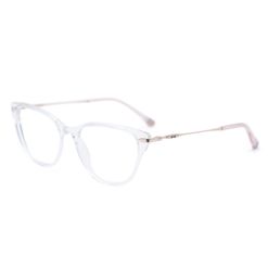 Armação de Óculos de Grau Feminina Ono ON0001 Gatinho Cor Translúcido