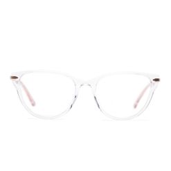 Armação de Óculos de Grau Feminina Ono ON0001 Gatinho Cor Translúcido