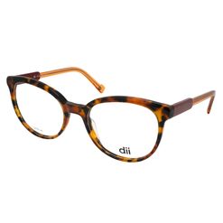 Armação de Óculos de Grau Dii Collection, modelo 1 4372, cor C1, tamanho 54
