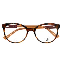 Armação de Óculos de Grau Dii Collection, modelo 1 4372, cor C1, tamanho 54