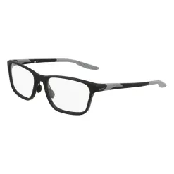 Armação de Óculos de Grau Masculino Esportivo Nike 7405 Preto com Cinza