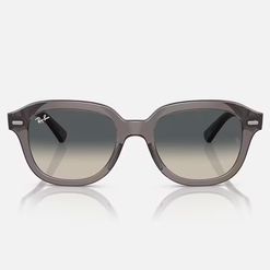 Óculos de Sol Unissex Ray Ban Quadrado RB4398 cor Cinza Escuro