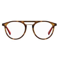 Armação de Óculos de Grau Levis, modelo LV 1001, cor O63, tamanho 51