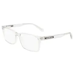 Armação de Óculos de Grau Masculino Calvin Klein Jeans Retangular CKJ22620 Cor Transparente