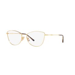 Armação de Óculos de Grau Feminina Vogue Gatinho VO4273L 280 Ouro