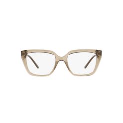 Armação de Óculos de Grau Feminina Vogue Quadrado VO5477B cor Marrom Transparente