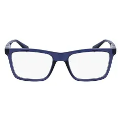 Armação de Óculos de Grau Unissex Calvin Klein Jeans Retangular CKJ23649 Cor Azul Índigo