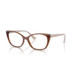 Armação de Óculos de Grau Feminina Vogue VO5590L Gatinho cor Marrom