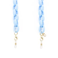 Corrente para Óculos Dii Collection cor Azul Pastel