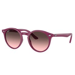 Óculos de Sol Infantil Ray-Ban Junior Redondo RJ9064S Cor Lilás