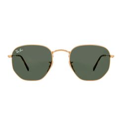 Óculos de Sol Unissex Ray-Ban Irregular RB3548 001 Cor Dourado