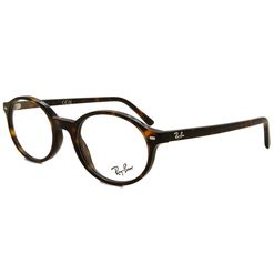 Armação de Óculos de Grau Unissex Ray-Ban Oval RX5429 2012 Cor Tartaruga