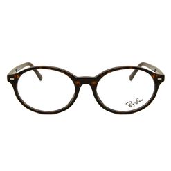Armação de Óculos de Grau Unissex Ray-Ban Oval RX5429 2012 Cor Tartaruga