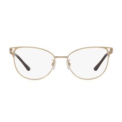Armação de Óculos de Grau Feminina Gatinho Platini P91220 Dourado