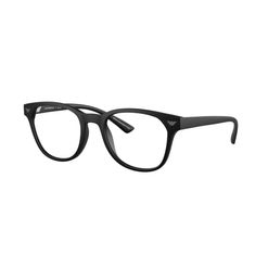 Armação de Óculos de Grau Masculino Quadrado Emporio Armani EA3240U Preta