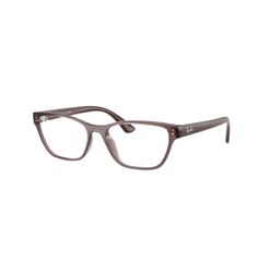 Armação de Óculos de Grau Feminina Retangular Ray-Ban RX7252L Marrom