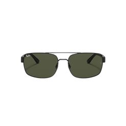 Óculos de Sol Masculino Ray-Ban Retangular RB3687 Preto