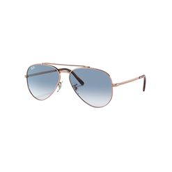 Óculos de Sol Unissex Ray-Ban Aviador RB3625 Cor Ouro Rosado