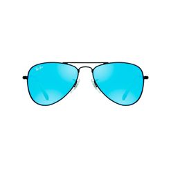 Óculos de Sol Infantil Ray-Ban Aviador RJ9506S Preto