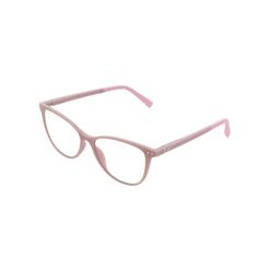 Armação de Óculos de Grau com Clip On Feminina Hit Gatinho 2036 Cor Rosa