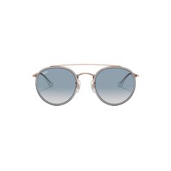 Óculos de Sol Unissex Ray-Ban Redondo RB3647N Cobre com Azul