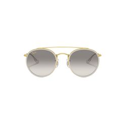 Óculos de Sol Unissex Ray-Ban Redondo RB3647N Dourado e Prata