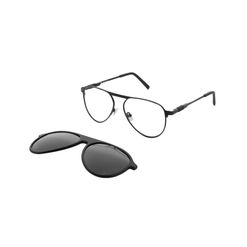 Armação de Óculos de Grau com Clip On Masculino Dii Collection Aviador 1066 Cor Verde