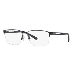 Armação de Óculos de Grau Masculino Jean Monnier Retangular J81211 cor  Azul Escuro