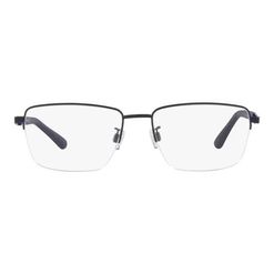 Armação de Óculos de Grau Masculino Platini Retangular P91213 L392 Cor Azul Escuro