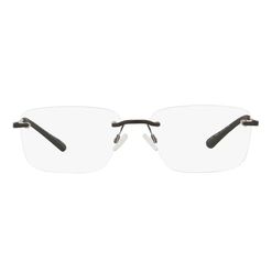 Armação de Óculos de Grau Masculino Jean Monnier Retangular 0J81216 M648 Cor Preto Fosco