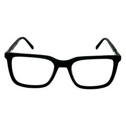 Armação de Óculos de Grau com Clipon Masculino Bulget Quadrado BG6438M Cor Preto Fosco